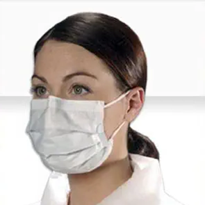 9010 Alpha Protech® Critical Cover® Microbreathe Highly Breathable High Efficiency White Ear Loop Face Masks